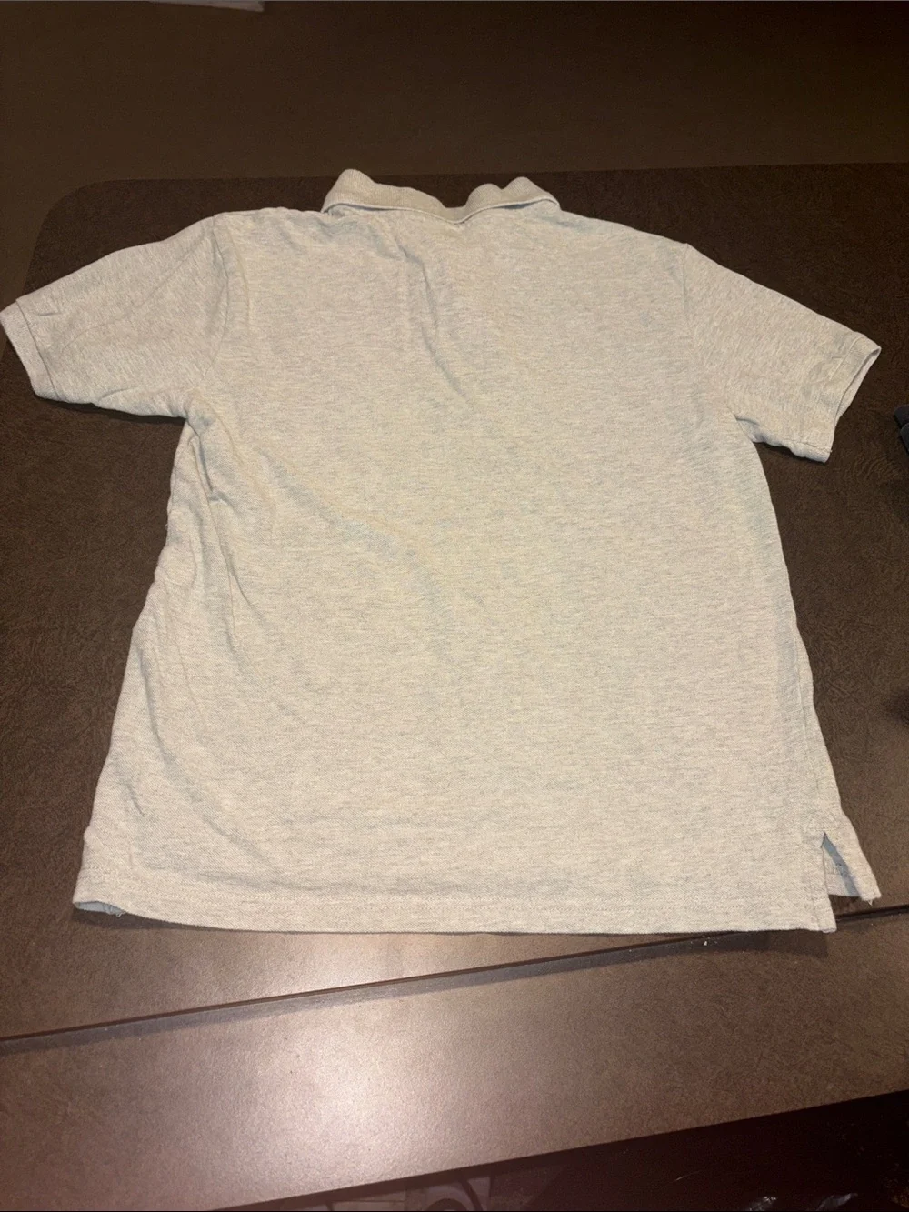 The Children's Place Light Gray Polo Shirt